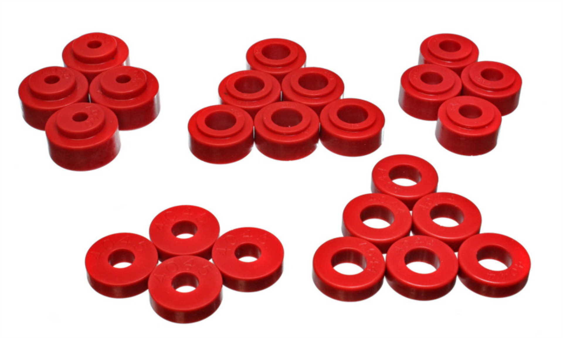 Picture of Energy Suspension GM Body Mount Set - Red
