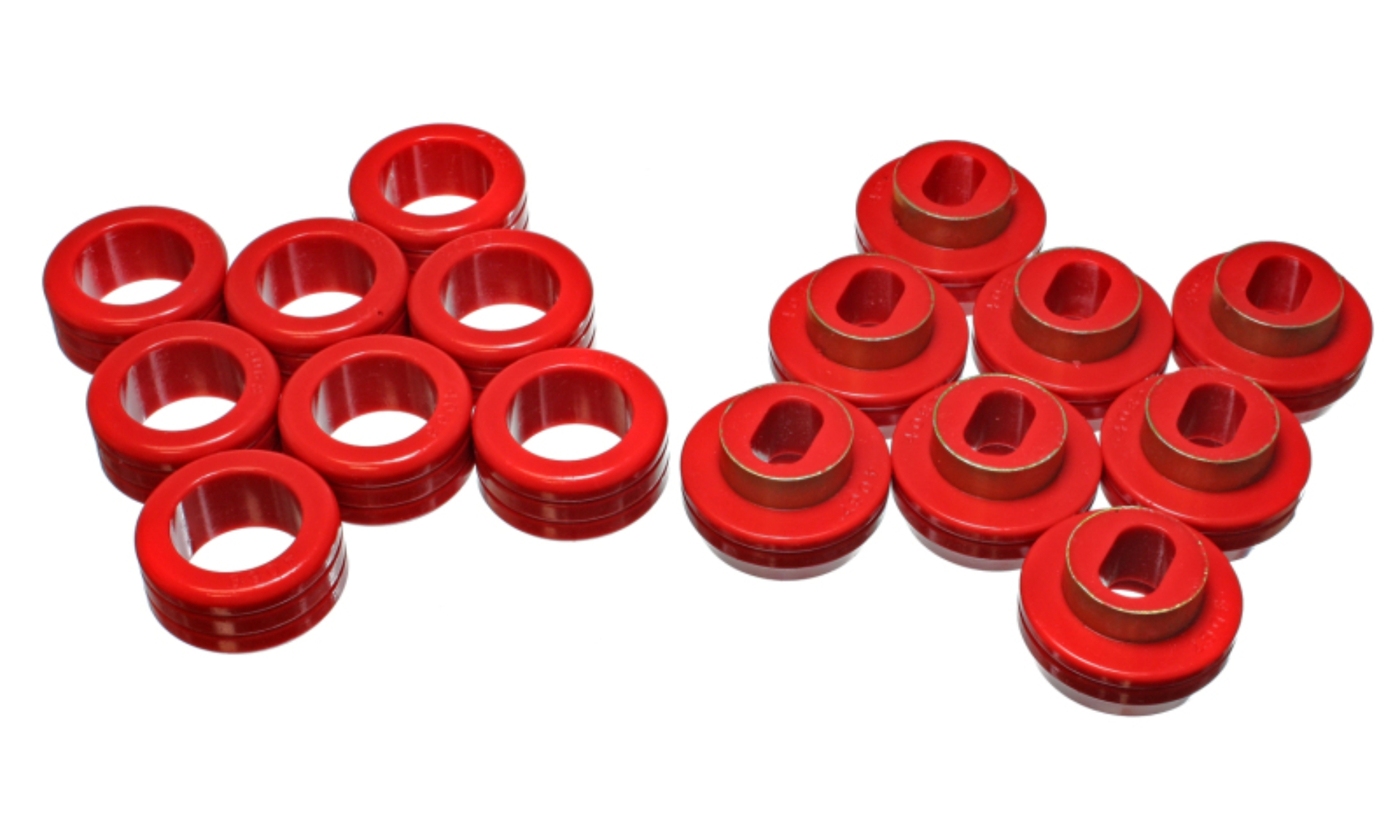 Picture of Energy Suspension Crew Cab 2&4Wd Body Mounts - Red