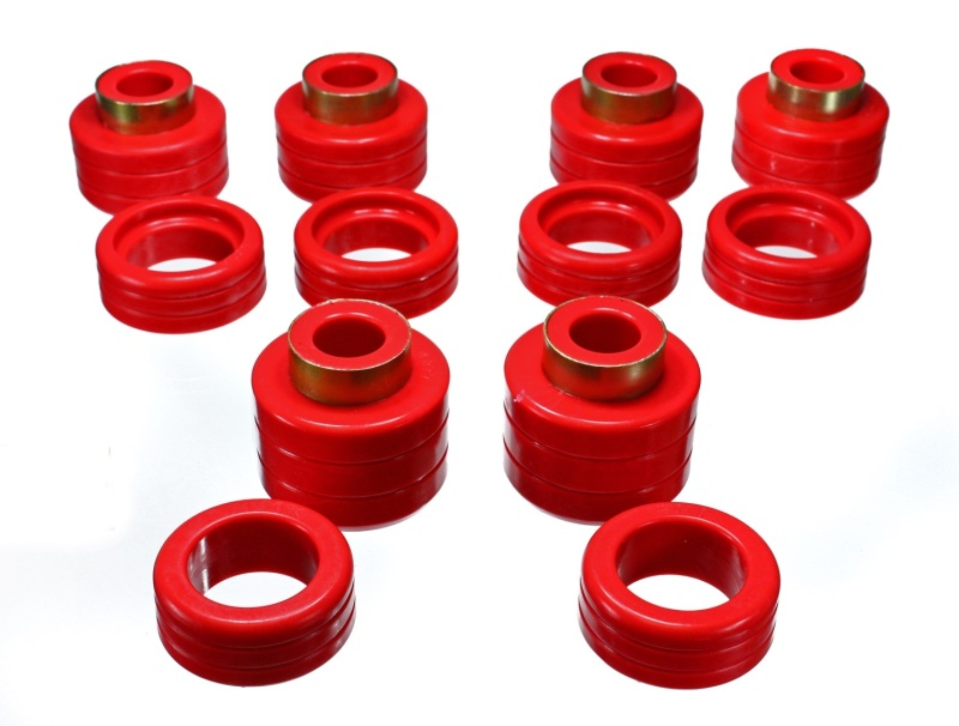 Picture of Energy Suspension Chevy Pickup 2&4Wd Body Mounts - Red