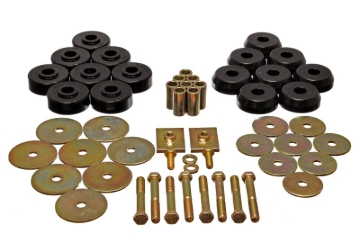Picture of Energy Suspension Body Mount Set Exc. Convertible - Black