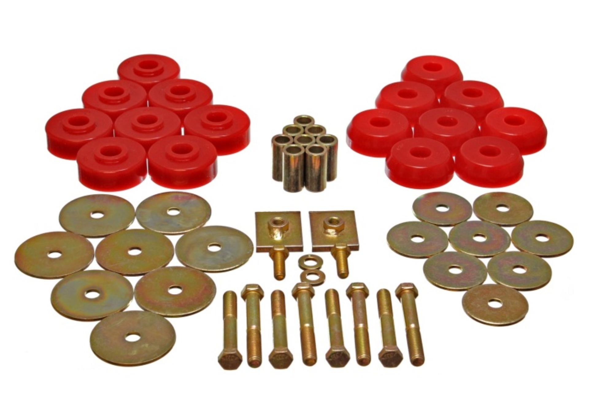 Picture of Energy Suspension Body Mount Set Exc. Convertible - Red