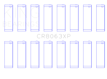 Picture of King Engine Bearings BMW S62 Connecting Rod Bearing Set