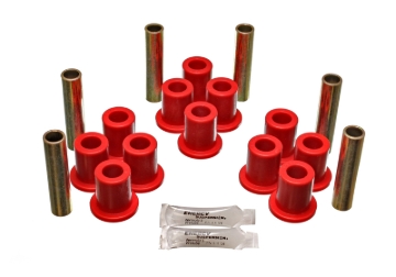 Picture of Energy Suspension Ford 4 Wd Front Spring Bushing Set - Red