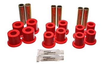 Picture of Energy Suspension Ford 4 Wd Front Spring Bushing Set - Red