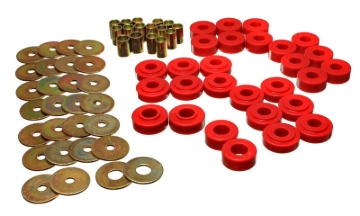Picture of Energy Suspension Rear Spring Frame Shackle Kit - Red