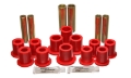Picture of Energy Suspension Ford Rear Spring Bushing Set Complete - Red