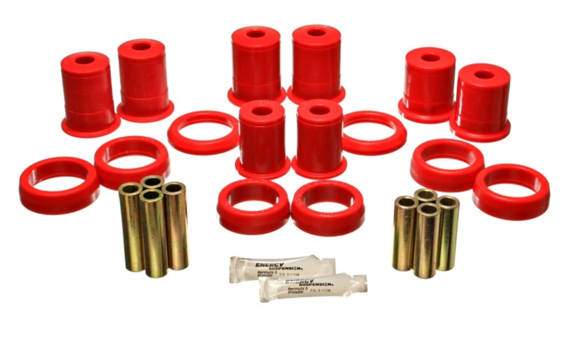 Picture of Energy Suspension Ford Diff Control Arm W/Thrust Washer - Red