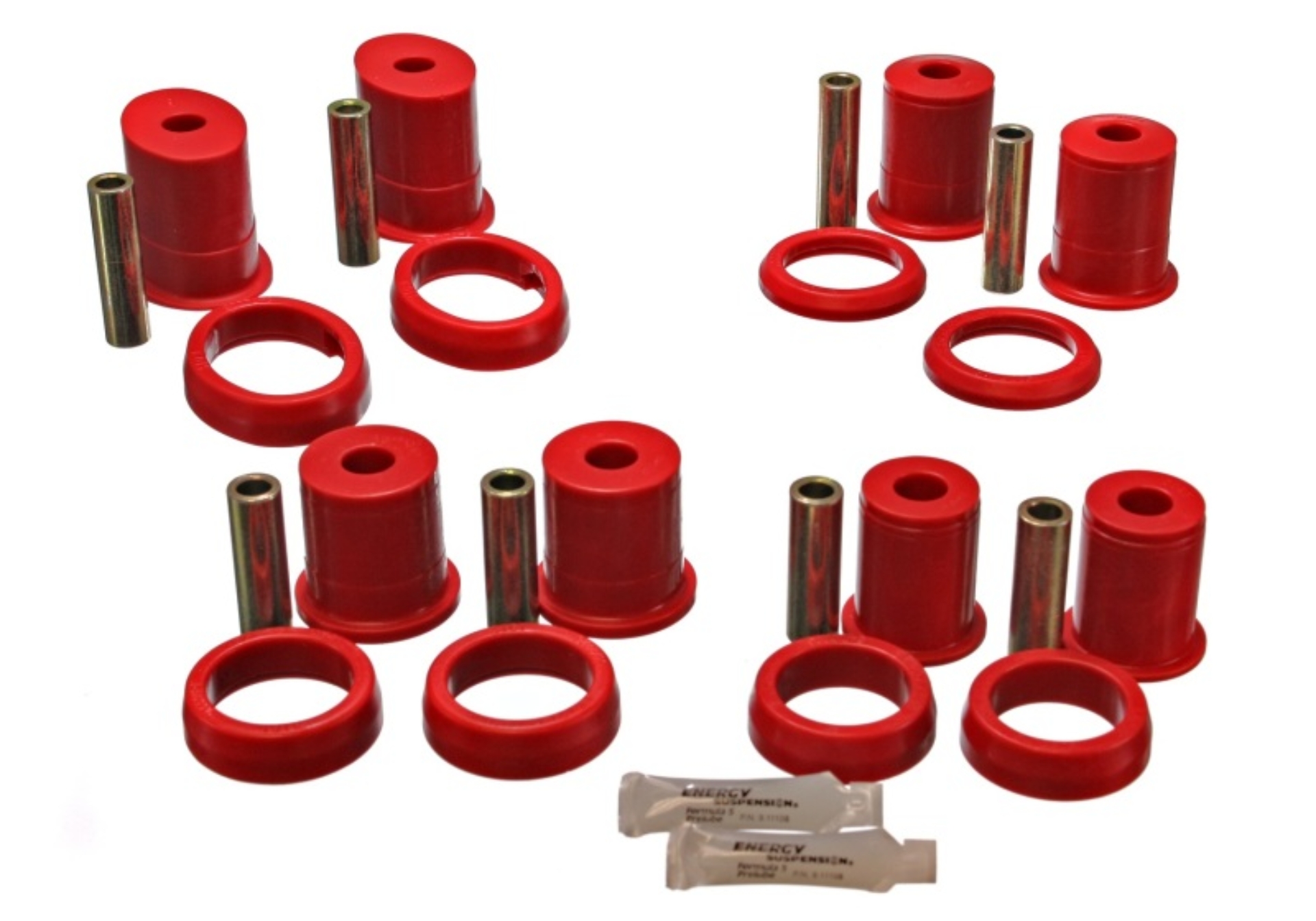 Picture of Energy Suspension Diff Control Arm W/Thrust Washer - Red