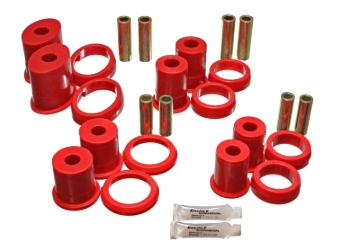 Picture of Energy Suspension Rear Lower Control Arm Bearing W/Thrust Washer - Red