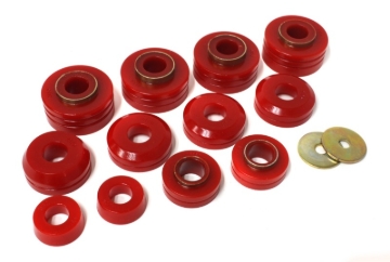 Picture of Energy Suspension Ford 4Wd Body Mounts - Red