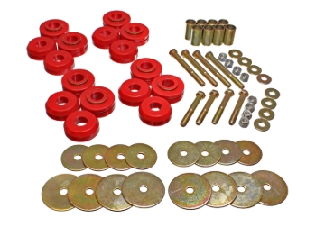 Picture of Energy Suspension Bronco Body Mount W/Hardware - Red
