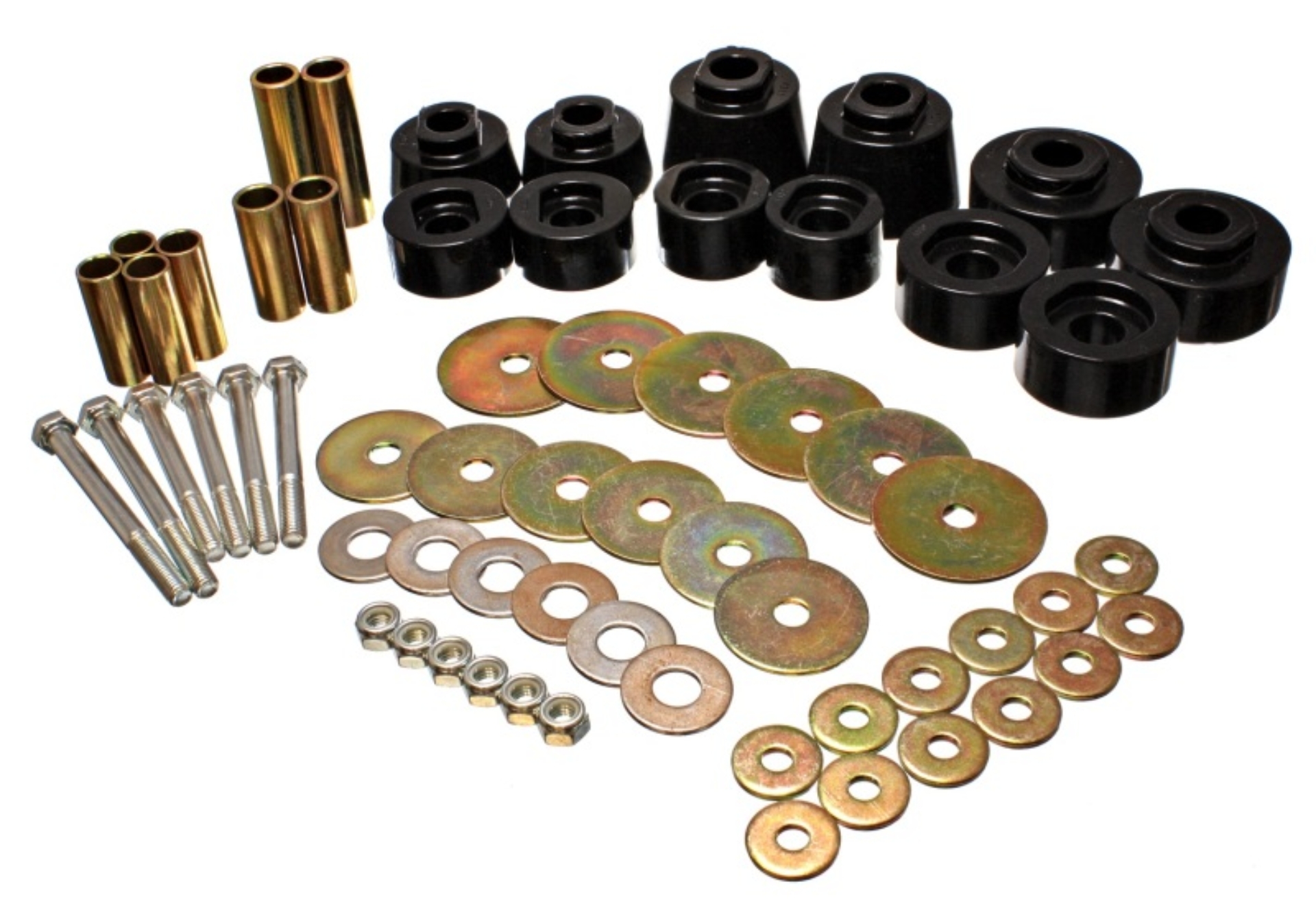 Picture of Energy Suspension Body Mount Set - Std. & Extra Cab - Black