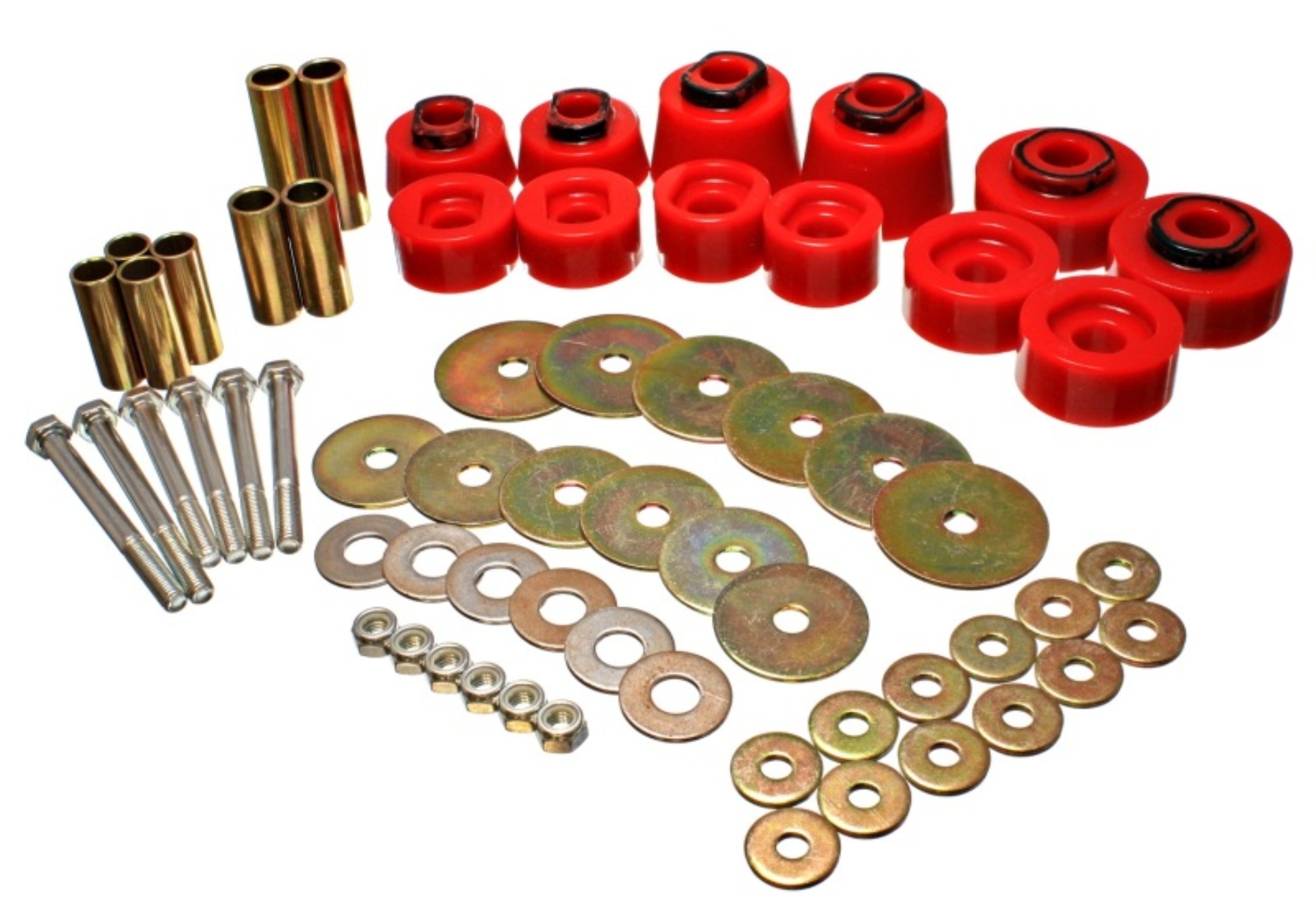 Picture of Energy Suspension Body Mount Set - Std. & Extra Cab - Red