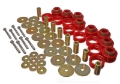 Picture of Energy Suspension Body Mount Set Inc. Hardware - Red