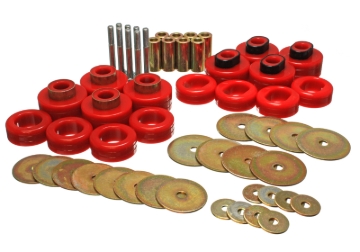 Picture of Energy Suspension Cab Mount Set - Club Cab - Red