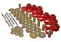 Picture of Energy Suspension Body Mount Set Inc. Hardware - Red