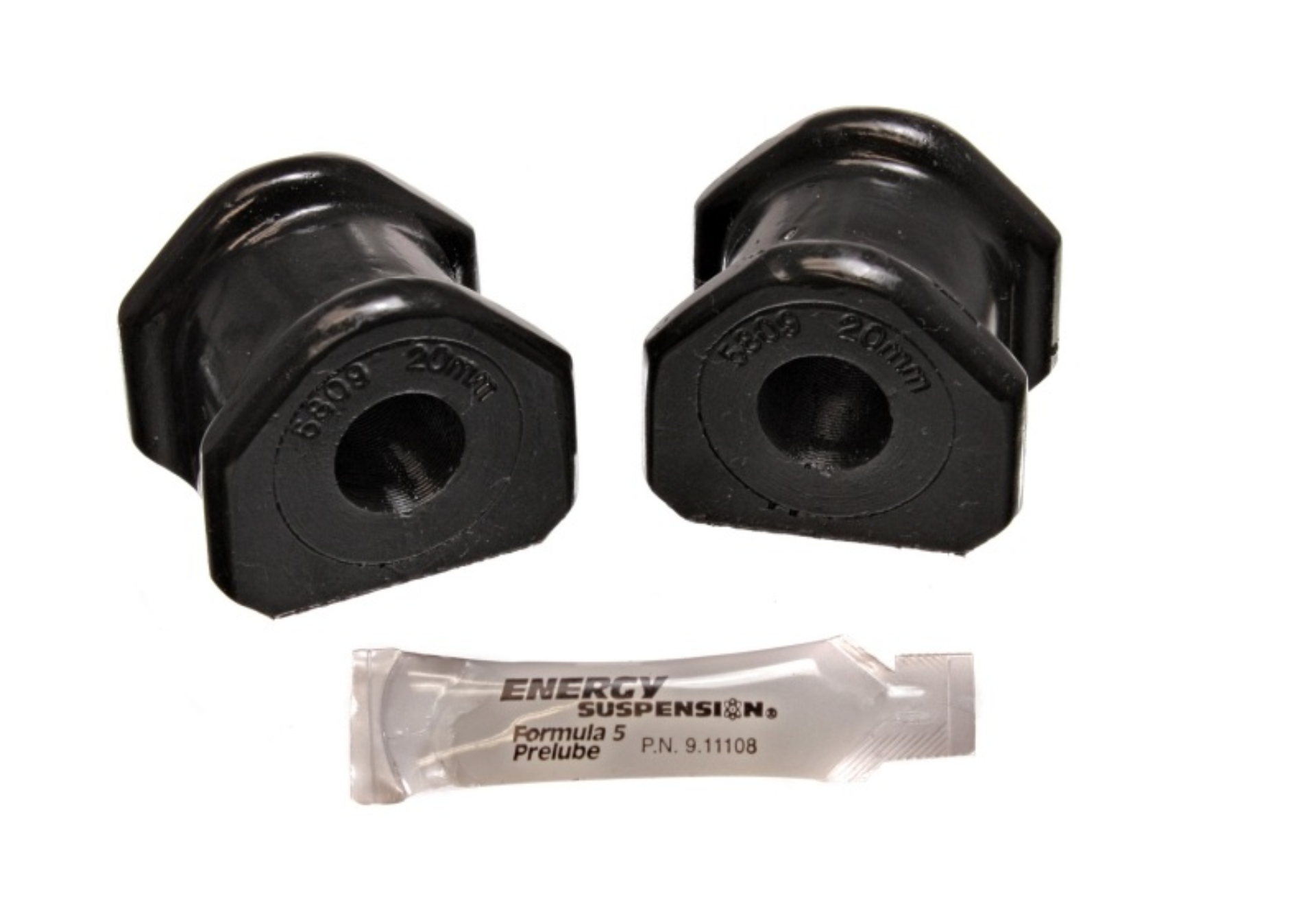 Picture of Energy Suspension Neon Front. S.B. 20Mm - Black