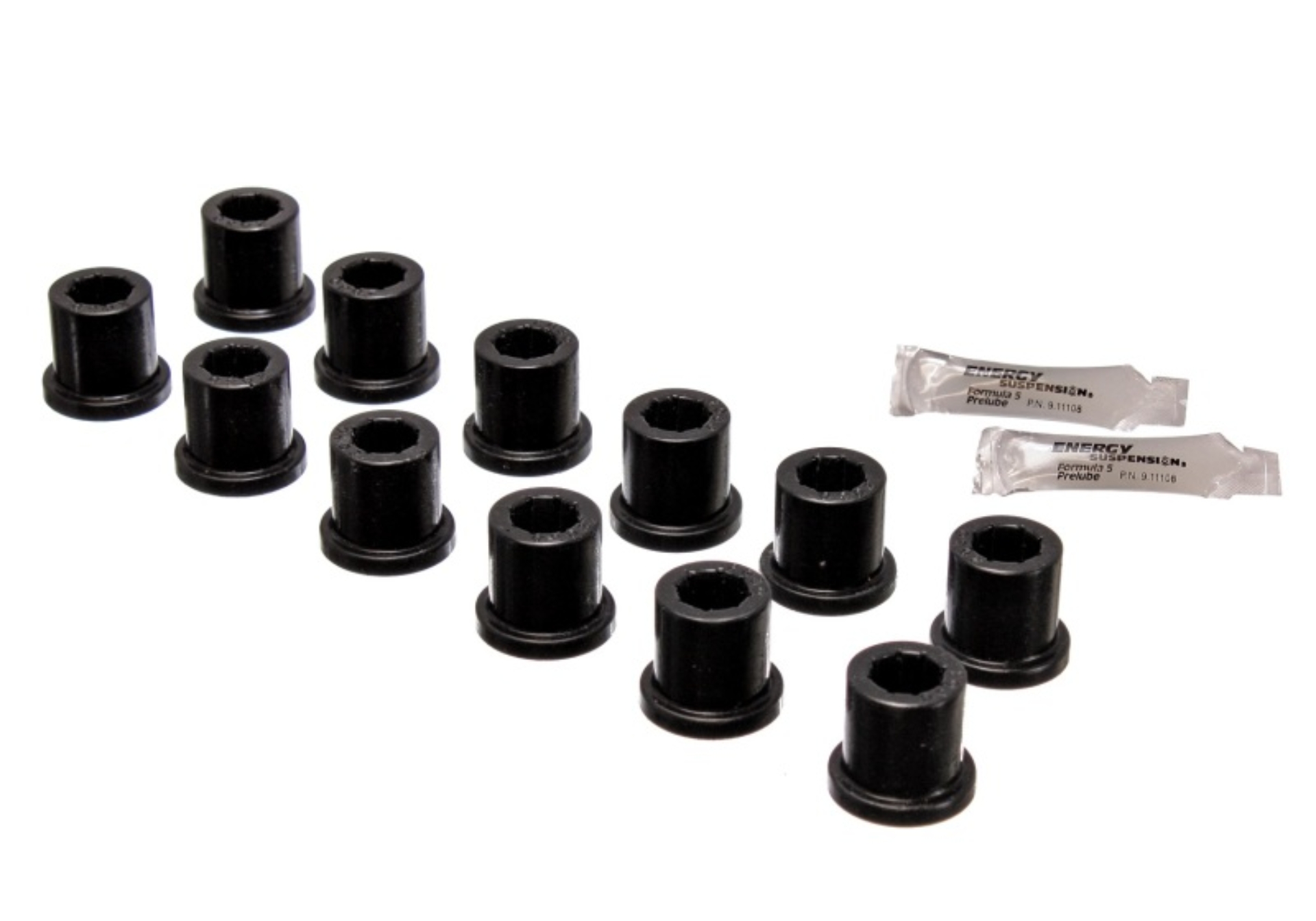 Picture of Energy Suspension Rear Spring & Shackle Bushing - Black