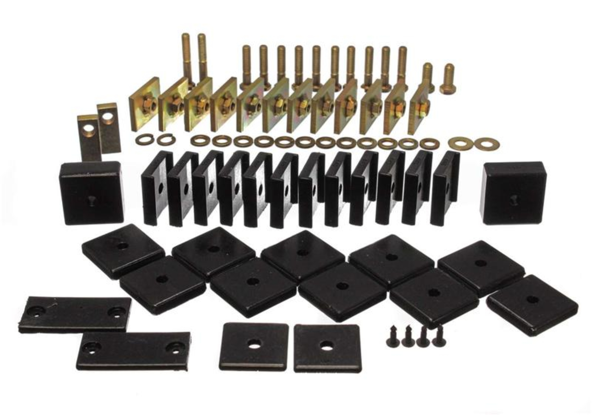Picture of Energy Suspension Toy Land Cruiser Body Mount Set - Black