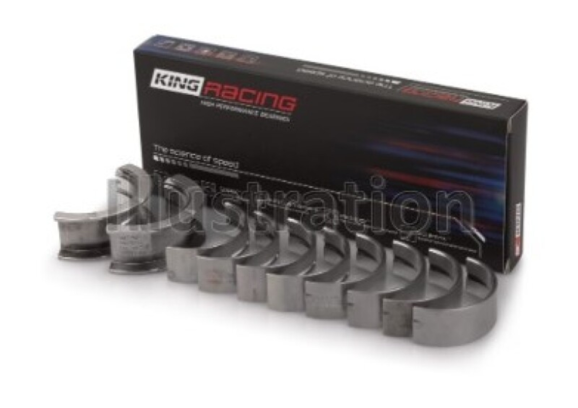 Picture of King Engine Bearings Chrysler 426Ci/ 440Ci V8 OHV Main Bearing Set