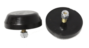 Picture of Energy Suspension 1in Tall Flat Head Bump Stop - Black