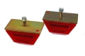 Picture of Energy Suspension 2-1/2 Bump Stop Heavy Duty (2) - Red