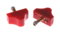 Picture of Energy Suspension GM Lower B Stop Single Hump Set - Red