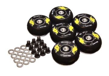 Picture of Energy Suspension 2in /50 Mm Wheel (6 Ea) - Black