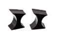 Picture of Energy Suspension 2.0 X 1.5 Shock Isolator Set - Black