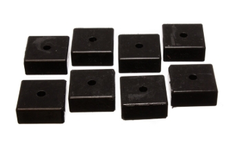 Picture of Energy Suspension Pad - Soft - 2-1/16in SQ x 3/8in ID x 15/16in H - Black