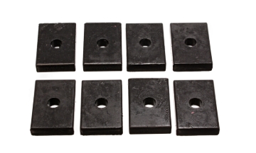 Picture of Energy Suspension Pad - Firm - 2-7/16in L x 1-5/8in W x 15/32 ID x 1/2in H - Black