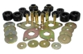 Picture of Energy Suspension Body Mount Set-Reg Access & Dbl Cab - Black