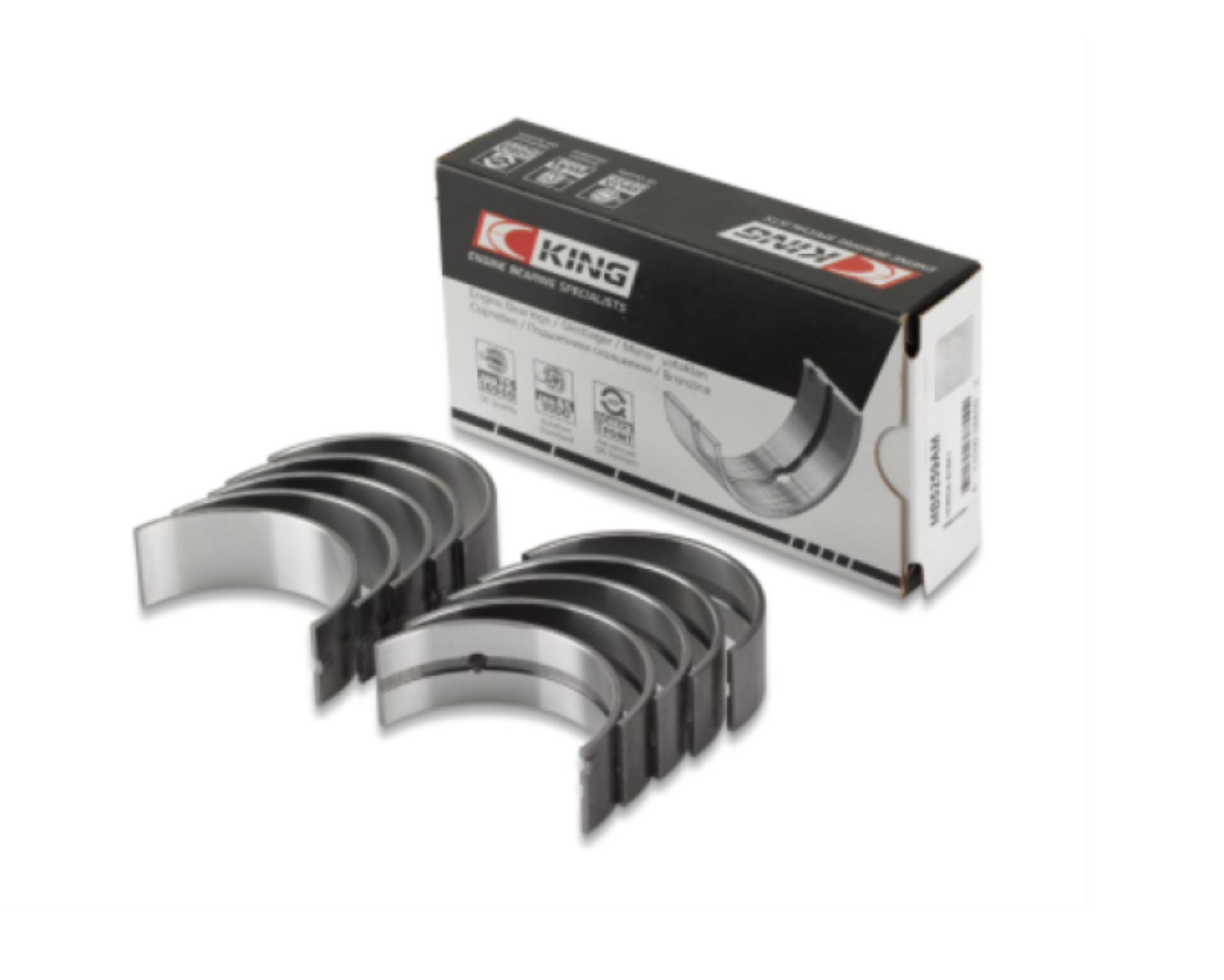 Picture of King Engine Bearings Ford 6.7 Power Stroke V8 Diesel (Size STDX) Main Bearing Set