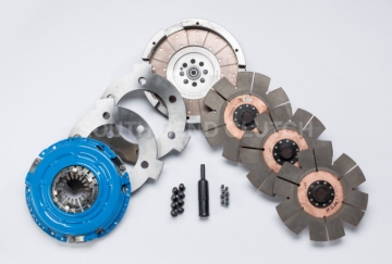 Picture of South Bend Clutch 01-Sept 05 GM 6.6L LLY ZF-6 SFI Comp Triple Disc Feramic Clutch Kit