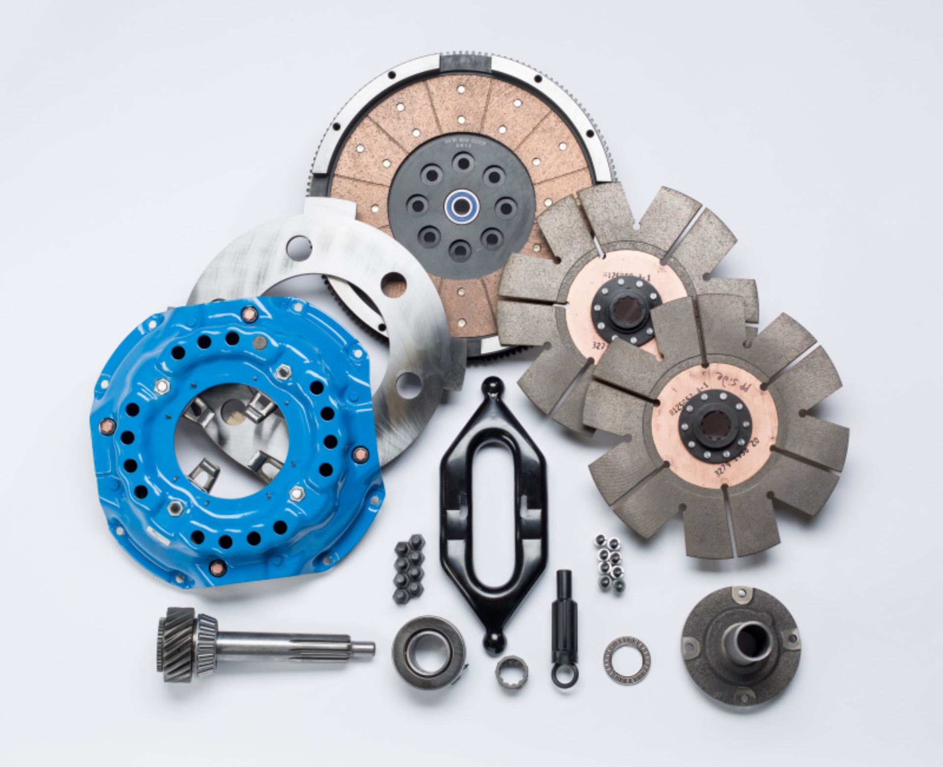 Picture of South Bend Clutch 94-04 Dodge NV4500 SFI Comp Dual Disc Clutch Kit (w/ Input Shaft)