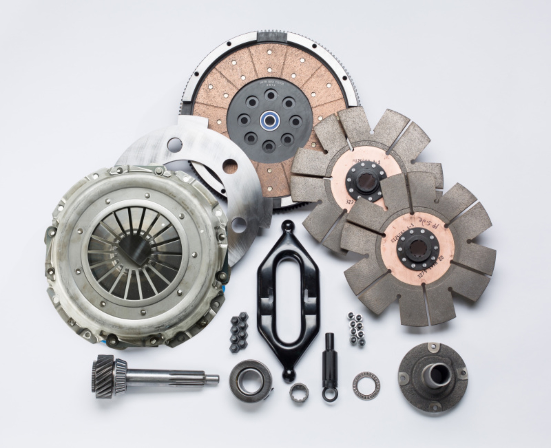 Picture of South Bend Clutch 94-04 Dodge NV4500 SFI Comp Dual Disc Clutch Kit (w/ Input Shaft)