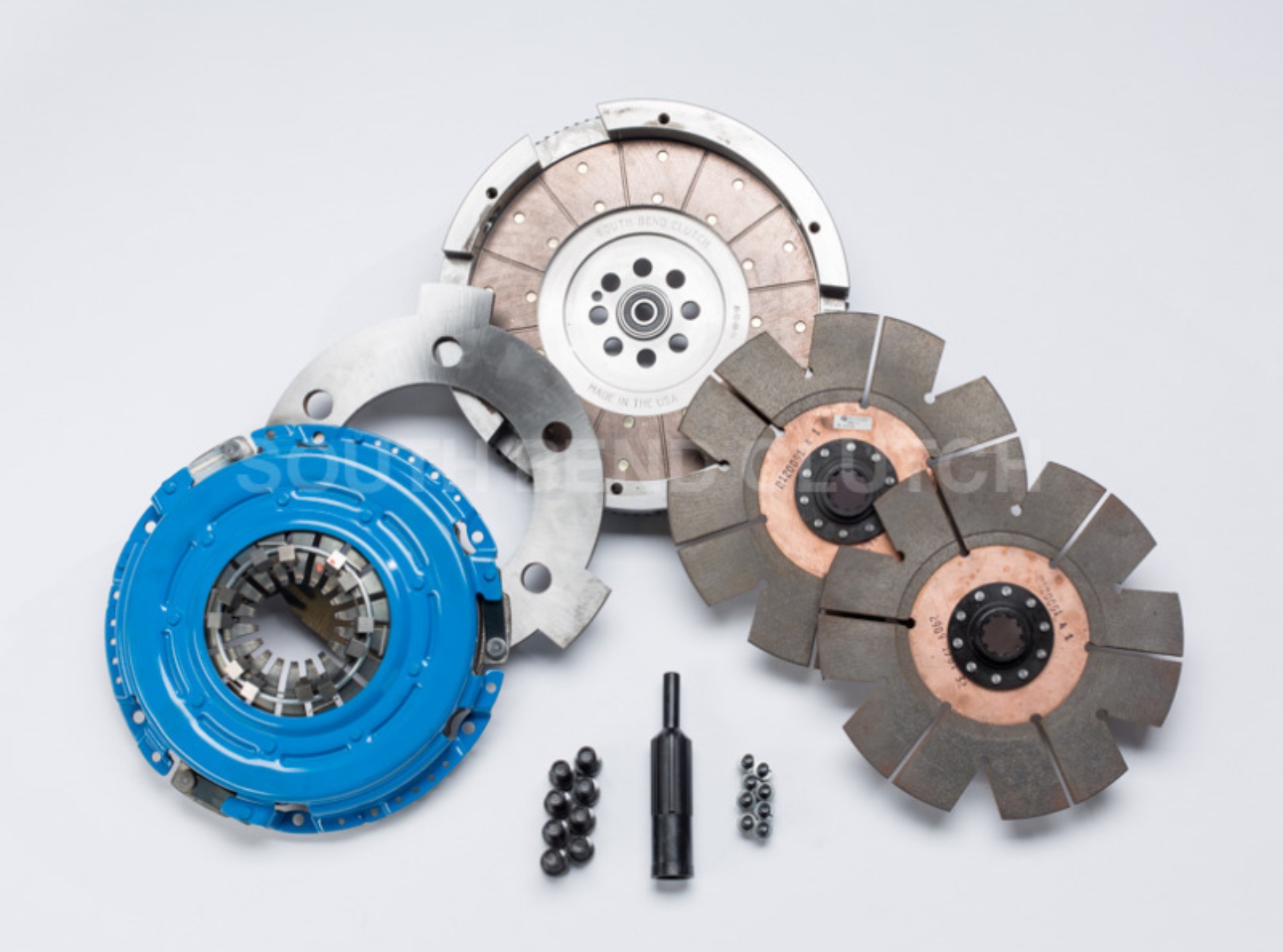 Picture of South Bend Clutch 01-Sept 05 GM 6.6L LLY ZF-6 SFI Comp Dual Disc Feramic Clutch Kit