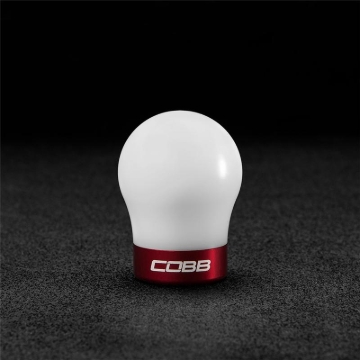Picture of Cobb Ford 13-14 Focus ST/14-15 Fiesta ST White Shift Knob - Red Base