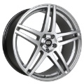 Picture of Enkei RSF5 16x7 38mm Offset 5x100 Bolt Pattern 72.6mm Bore Dia Hyper Silver Wheel