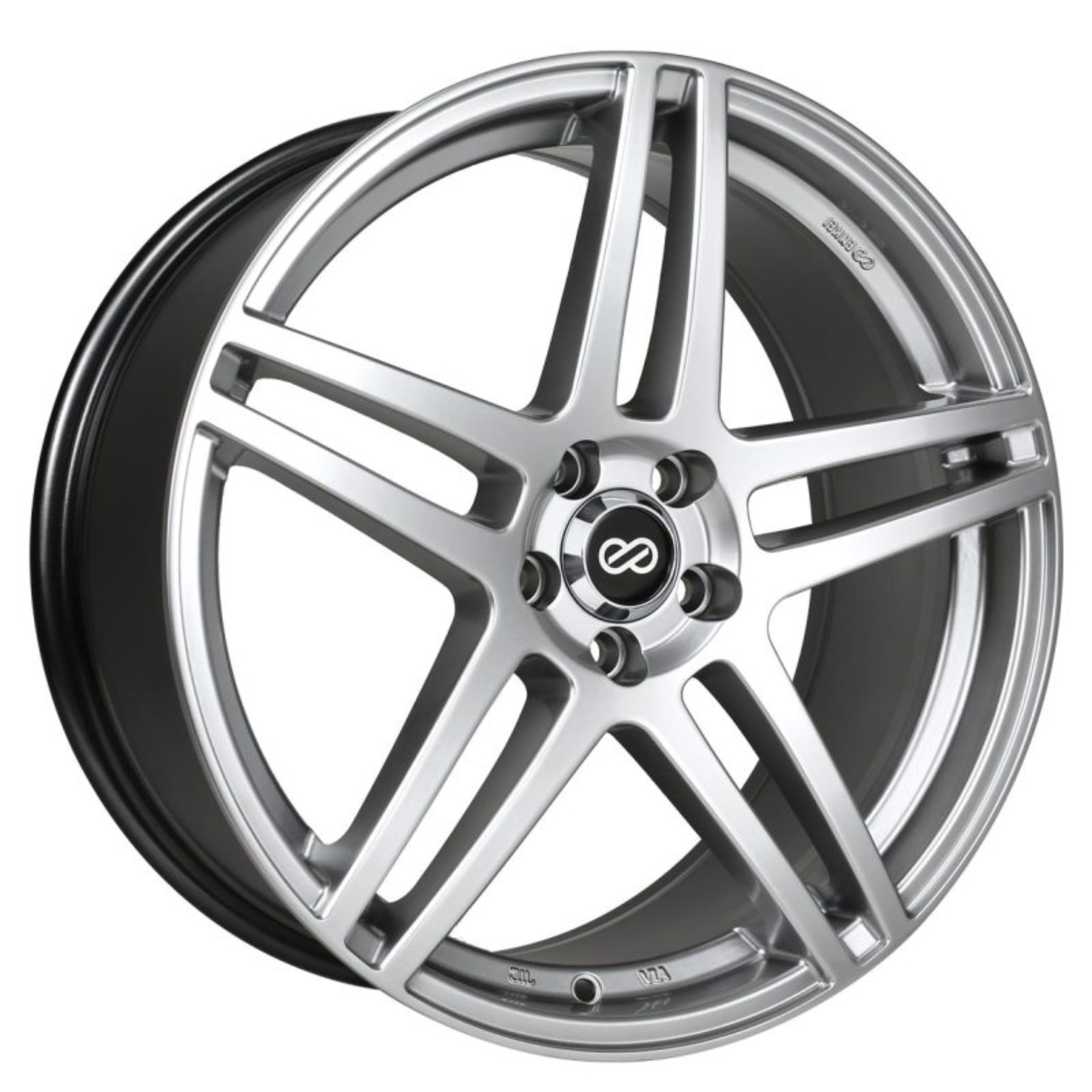 Picture of Enkei RSF5 16x7 38mm Offset 5x100 Bolt Pattern 72.6mm Bore Dia Hyper Silver Wheel