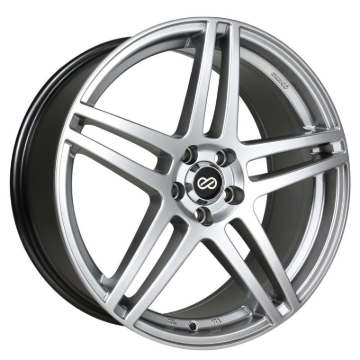 Picture of Enkei RSF5 16x7 38mm Offset 5x100 Bolt Pattern 72.6mm Bore Dia Hyper Silver Wheel