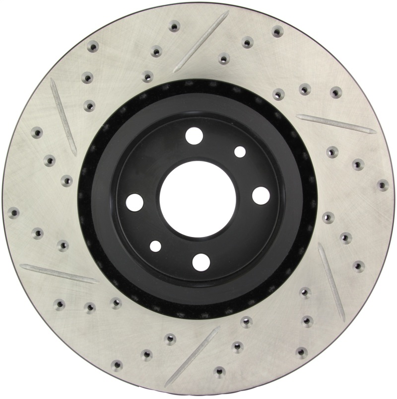 Picture of Sport Drilled & Slotted Brake Rotor; Front Left