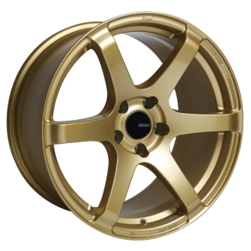 Picture of Enkei T6S 18x9.5 45mm Offset 5x100 Bolt Pattern 72.6 Bore Gold Wheel