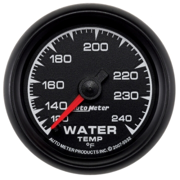 Picture of Autometer ES 52mm 120-240 Deg F Mechanical Water Temperature Gauge