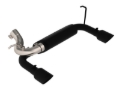 Picture of MBRP 07-14 Jeep Wrangler/Rubicon 3.6L/3.8L V6 Axle-Back Dual Rear Exit Black Performance Exhaust Sys