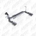 Picture of MBRP 07-14 Jeep Wrangler/Rubicon 3.6L/3.8L V6 Axle-Back Dual Rear Exit T409 Performance Exhaust Sys