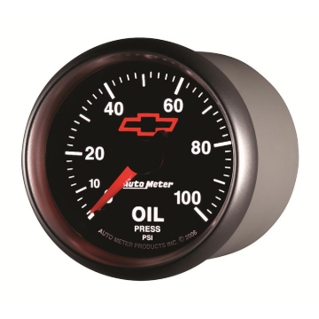 Picture of Autometer Sport-Comp II GM 52mm 0-100 PSI Mechanical Oil Pressure Gauge