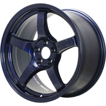 Picture of Gram Lights 57CR 18x10.5 +22 5x114.3 Eternal Blue Pearl Wheel