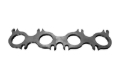Picture of Kooks Ford Coyote Engine Header Flange 3/8 Thick SS Round Ports for 1-7/8 Primaries