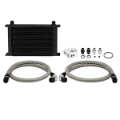 Picture of Mishimoto Universal 25 Row Oil Cooler Kit (Black Cooler)